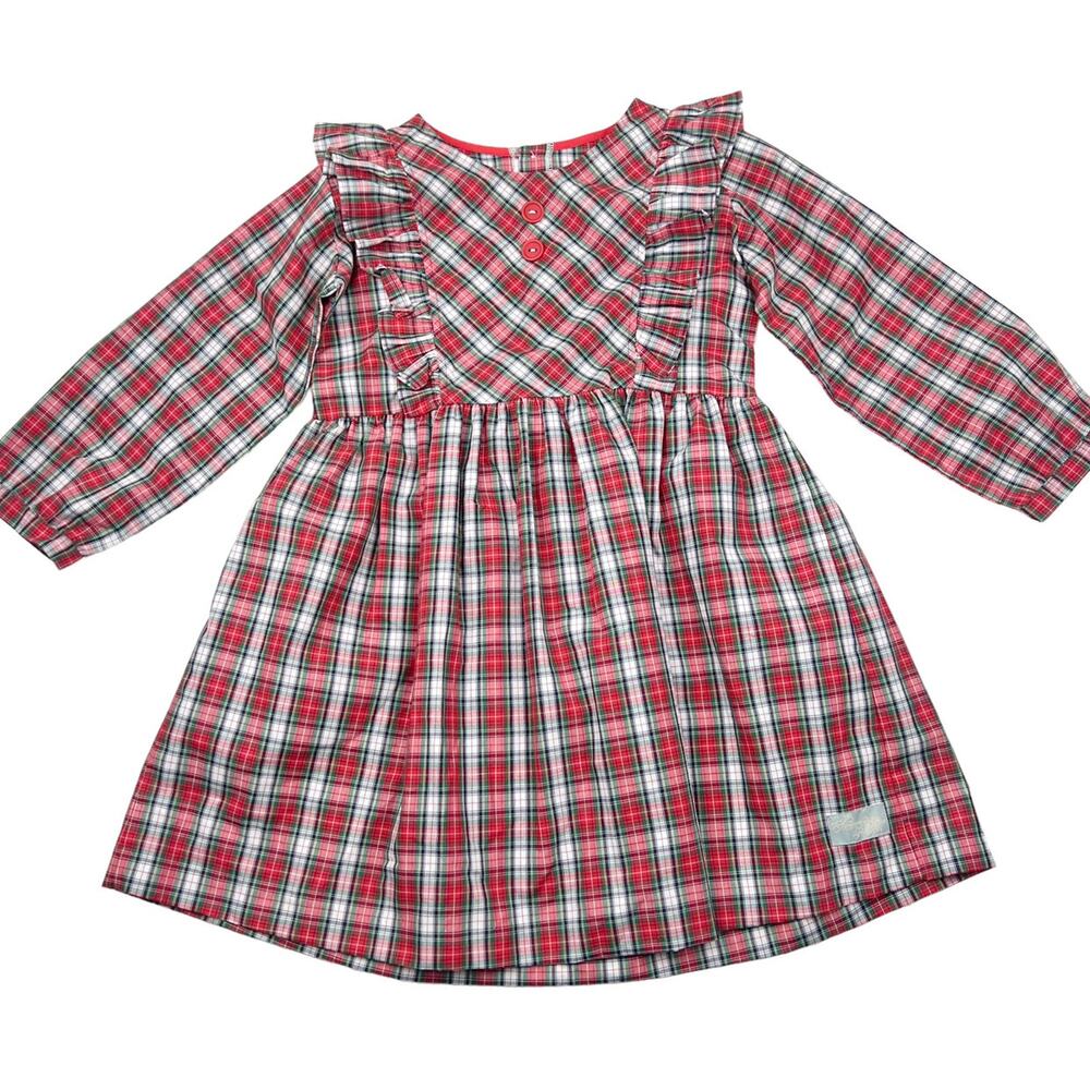Eleanor Rose Holiday Plaid Dress